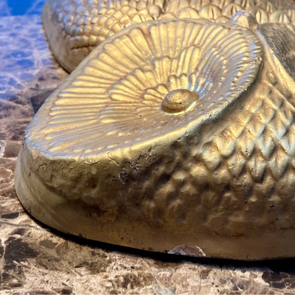 Vintage Chalkware Owl Wall Hanging - Picture 5 of 13